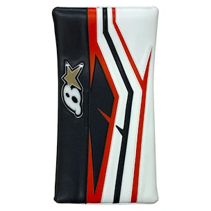 Vyrážečka BRIAN'S Iconik X White/Black Senior na levou ruku (obrácený)
