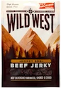 Wild West Hovězí Jerky 300 g med - barbecue