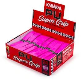 Základní omotávka Karakal PU Super Grip Box 24 Pcs. Pink