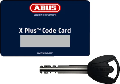 Zámek na kolo Abus  6000K/90 BK SHFL BORDO / MONKEYLINK