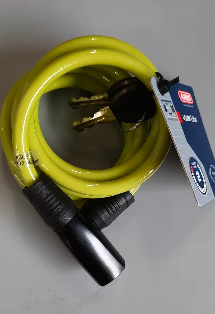 Zámek na kolo Abus  Star 4508K/150 GN