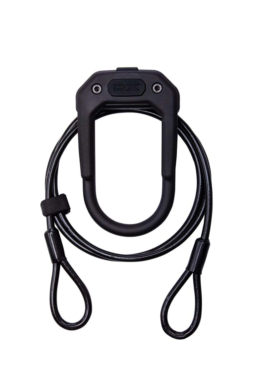 Zámek na kolo Hiplok  D-Lock Dx Plus All Black With 2M Cable (Dxp1Ab) - thumb (1)