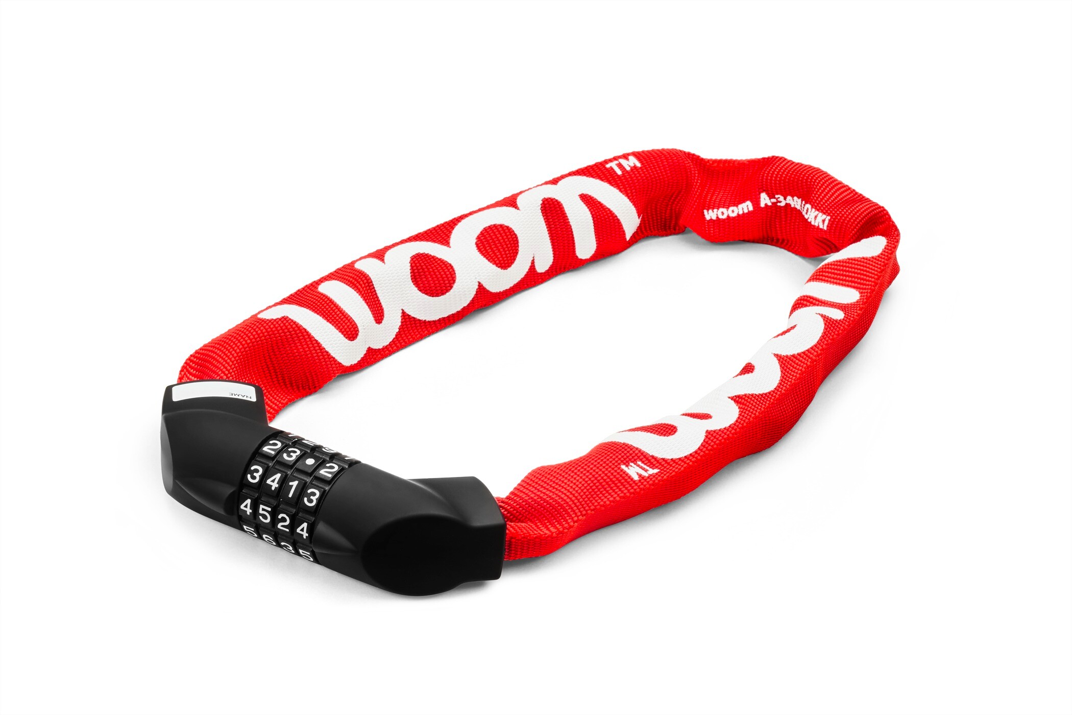 Product detail of Zámek na kolo Woom  Lokki red