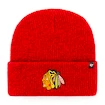 Zimní čepice 47 Brand Brain Freeze Cuff Knit NHL Chicago Blackhawks