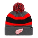 Zimní čepice 47 Brand Breakaway Cuff Knit NHL Detroit Red Wings šedá