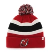 Zimní čepice 47 Brand Breakaway Cuff Knit NHL New Jersey Devils