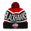Zimní čepice 47 Brand Calgary Cuff Knit NHL Chicago Blackhawks GS19