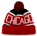 Zimní čepice 47 Brand Calgary Cuff Knit NHL Chicago Blackhawks Red