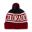 Zimní čepice 47 Brand Calgary Cuff Knit NHL Colorado Avalanche