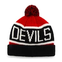 Zimní čepice 47 Brand Calgary Cuff Knit NHL New Jersey Devils