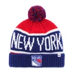 Zimní čepice 47 Brand Calgary Cuff Knit NHL New York Rangers