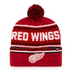 Zimní čepice 47 Brand Ice Cap Cuff Knit NHL Detroit Red Wings