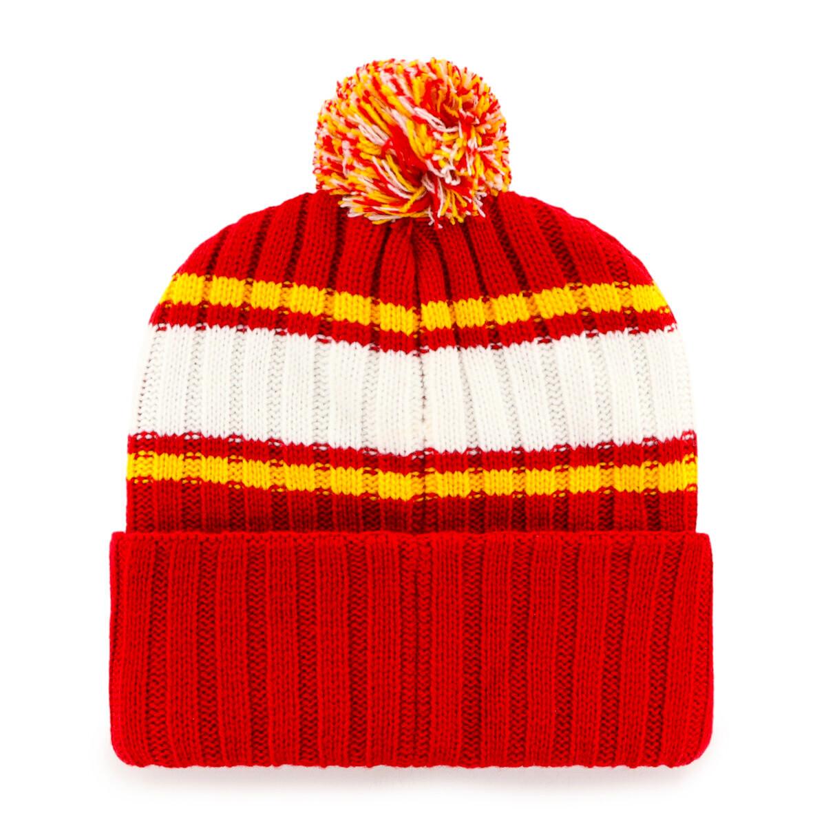 Zimní čepice 47 Brand  NHL Calgary Flames Plateau ’47 CUFF KNIT - thumb (1)