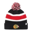 Zimní čepice 47 Brand  NHL Chicago Blackhawks '47 Breakaway Cuff Knit