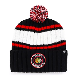 Zimní čepice 47 Brand NHL Chicago Blackhawks Plateau ’47 CUFF KNIT