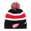 Zimní čepice 47 Brand  NHL Detroit Redwings '47 Breakaway Cuff Knit