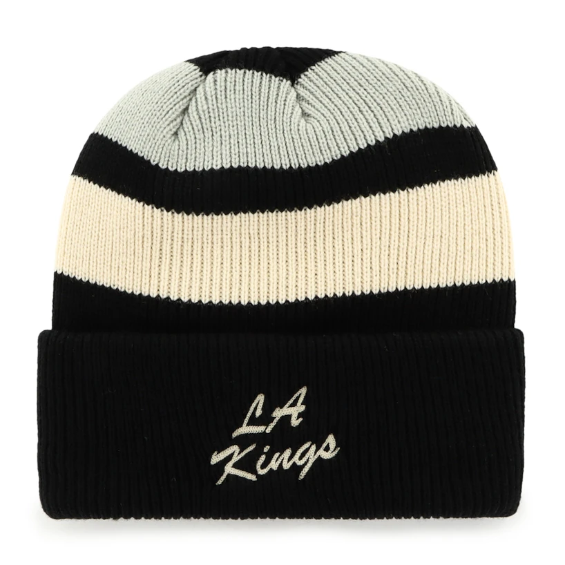 Zimní čepice 47 Brand  NHL LA Kings Vintage Clubhouse Jennings ’47 CUFF KNIT