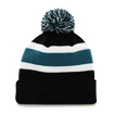 Zimní čepice 47 Brand  NHL San Jose Sharks Breakaway ’47 CUFF KNIT