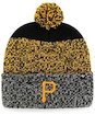 Zimní čepice 47 Brand Static Cuff Knit MLB Pittsburgh Pirates