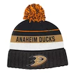 Zimní čepice adidas Culture Cuffed Knit Pom NHL Anaheim Ducks