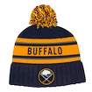 Zimní čepice adidas Culture Cuffed Knit Pom NHL Buffalo Sabres