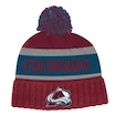 Zimní čepice adidas Culture Cuffed Knit Pom NHL Colorado Avalanche