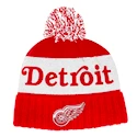Zimní čepice adidas Culture Cuffed Knit Pom NHL Detroit Red Wings