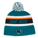 Zimní čepice adidas Culture Cuffed Knit Pom NHL San Jose Sharks
