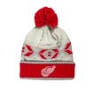 Zimní čepice CCM Retro Cuffed Pom NHL Detroit Red Wings