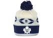 Zimní čepice CCM Retro Cuffed Pom NHL Toronto Maple Leafs