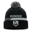 Zimní čepice Fanatics  Authentic Pro Locker Room Cuffed Pom Knit NHL Los Angeles Kings