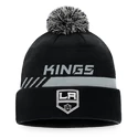 Zimní čepice Fanatics  Authentic Pro Locker Room Cuffed Pom Knit NHL Los Angeles Kings