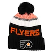 Zimní čepice Fanatics Authentic Pro Rinkside Goalie Beanie Pom Knit NHL Philadelphia Flyers