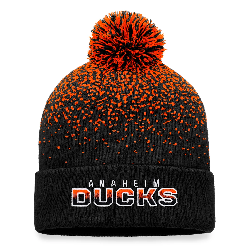 Zimní čepice Fanatics  Iconic Gradiant Beanie Cuff with Pom Anaheim Ducks