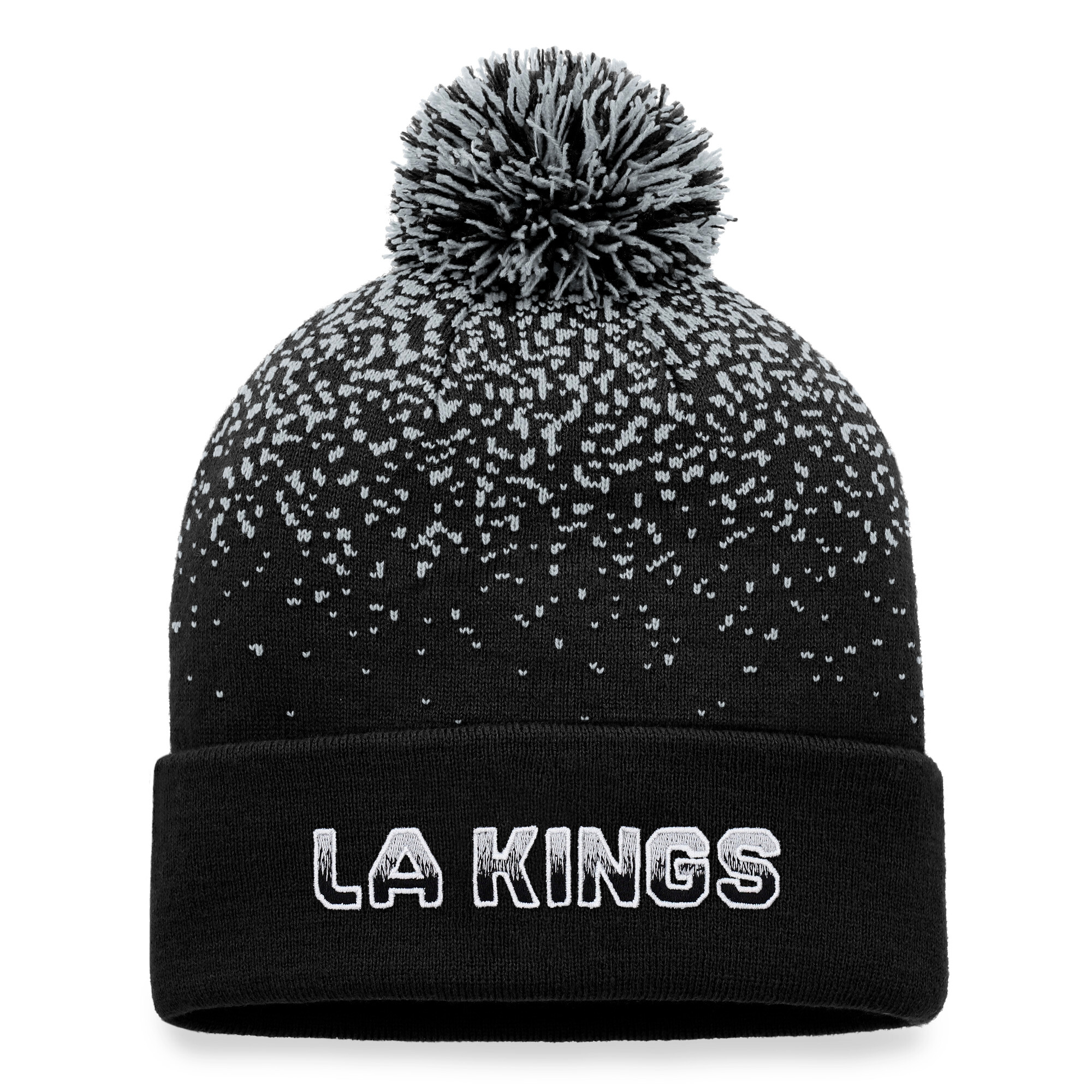 Product detail of Zimní čepice Fanatics Iconic Gradiant Iconic Gradiant Beanie Cuff with Pom Los Angeles Kings