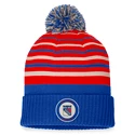 Zimní čepice Fanatics  True Classic Beanie with Pom New York Rangers