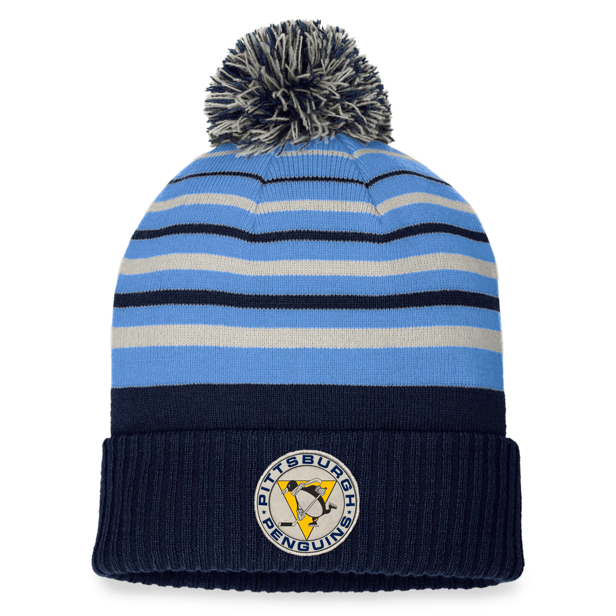 Product detail of Zimní čepice Fanatics True Classic True Classic Beanie with Pom Pittsburgh Penguins