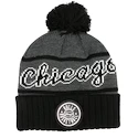 Zimní čepice Mitchell & Ness Reflective Patch Knit NBA Chicago Bulls Black