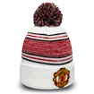Zimní čepice New Era Bobble Cuff Manchester United FC White