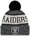 Zimní čepice New Era Bobble Knit Home NFL Oakland Raiders OTC