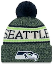 Zimní čepice New Era Bobble Knit Home NFL Seattle Seahawks OTC