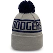 Zimní čepice New Era Bobble Knit MLB Los Angeles Dodgers