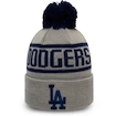 Zimní čepice New Era Bobble Knit MLB Los Angeles Dodgers