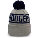 Zimní čepice New Era Bobble Knit MLB Los Angeles Dodgers