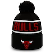 Zimní čepice New Era Bobble Knit NBA Chicago Bulls