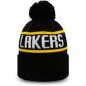 Zimní čepice New Era Bobble Knit NBA Los Angeles Lakers