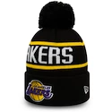 Zimní čepice New Era Bobble Knit NBA Los Angeles Lakers