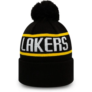 Zimní čepice New Era Bobble Knit NBA Los Angeles Lakers