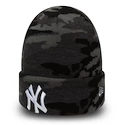Zimní čepice New Era Essential Camo Knit MLB New York Yankees Midnite Camo/White