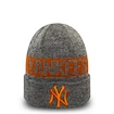 Zimní čepice New Era Marl Cuff Knit MLB New York Yankees šedá